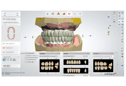 artificial denture teeth material