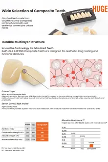 KAIPLUS & KAIFENG Composite Teeth Flyer